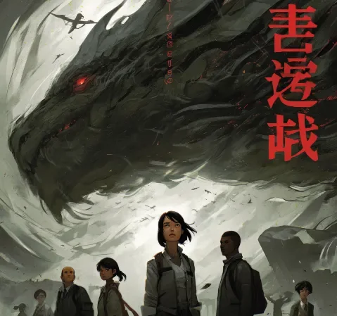 古风武侠漫画，竹林与佩剑少女的水墨感画面